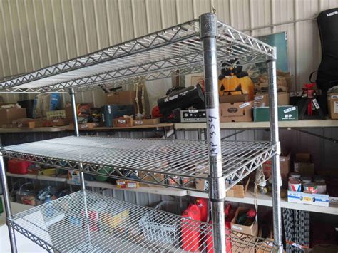 Stainless Steel Bakers Rack - 6 Tier 18" x 47" x 72" - McSherry Auction ...