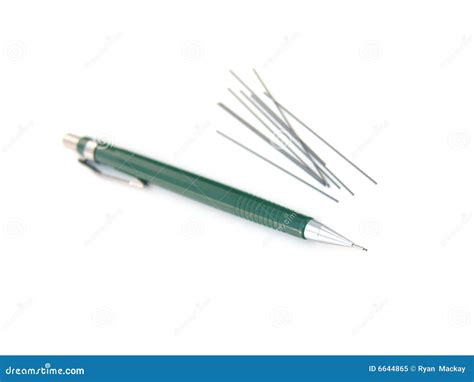 Mechanical Pencil with Lead Stock Image - Image of graphite, mechanical ...