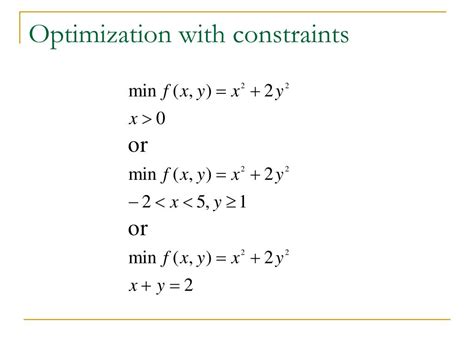 Optimization 的图像结果