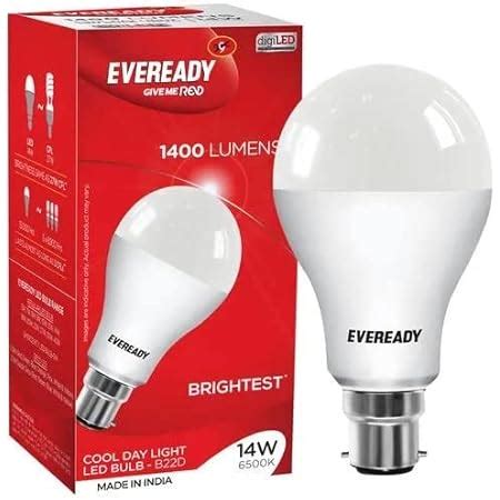 Buy Eveready 18W LED Bulb, Pack of 6 Online at Low Prices in India ...