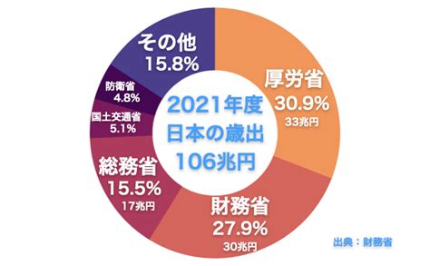 わかりやすく解説！日本史上過去最大の2021年度国家予算106兆円とは | あおりんごの経済と金融