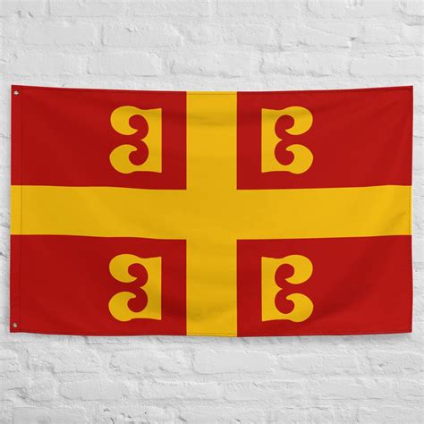 Byzantine Empire Banner Flag 100% Polyester With 2 Iron Grommets ...