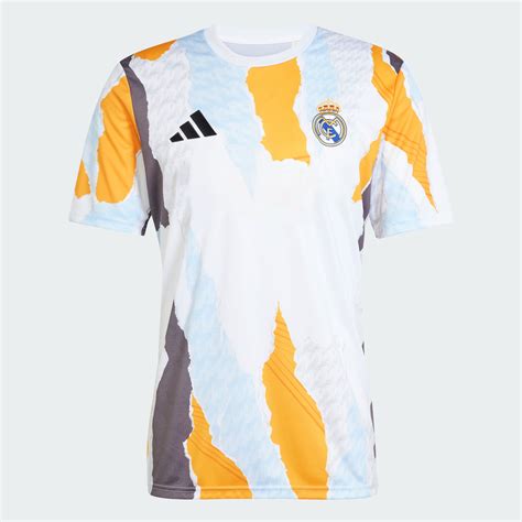 adidas Real Madrid 24/25 Pre-Match Jersey - White | adidas India