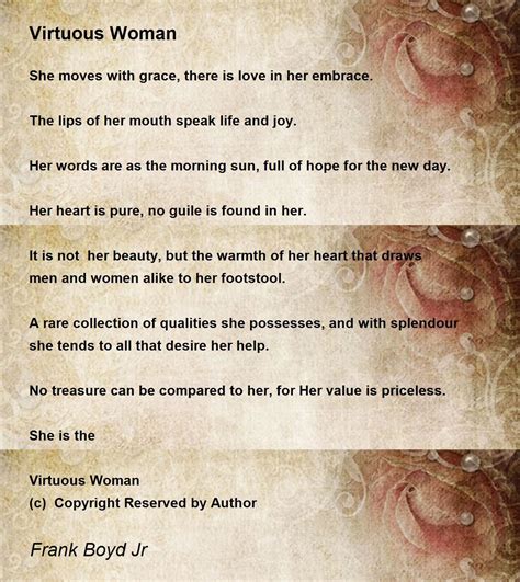 Virtuous Woman Quotes A Virtuous Woman Proverbs 31:10 30