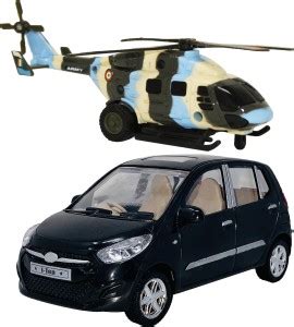 Wishmaster Set of 2 Combo Dhruva Helicopter + I 10 Toys for Kids - Set ...