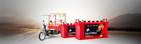 E-Rickshaw Battery Manufacturer - Matrix Battery