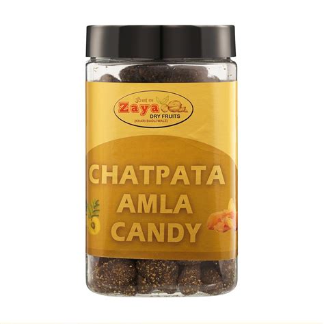 Zaya 250gm Chatpata Masala Amla Candy, Salted and Spicy Indian ...