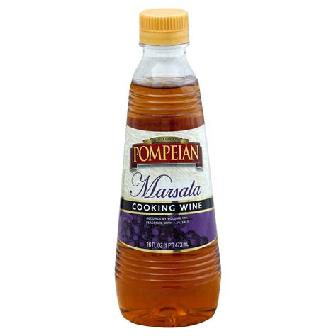Pompeian Marsala Cooking Wine - Shop Vinegar & Cooking Wine at H-E-B