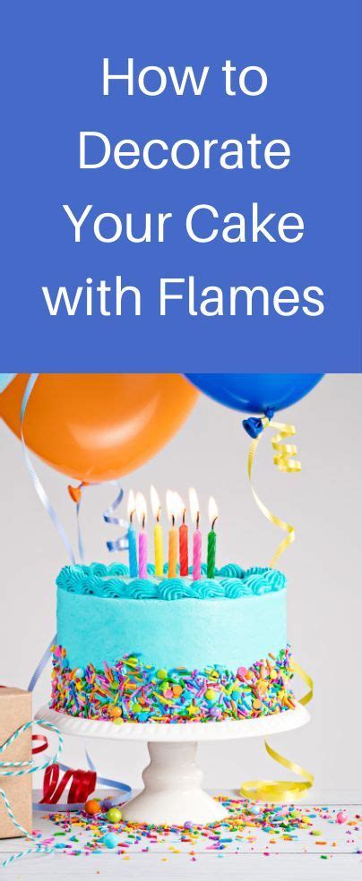 Image result for Edible Flames for Cake Tutorial