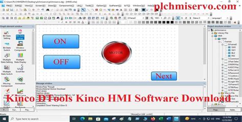 Kinco HMI Programming 的图像结果