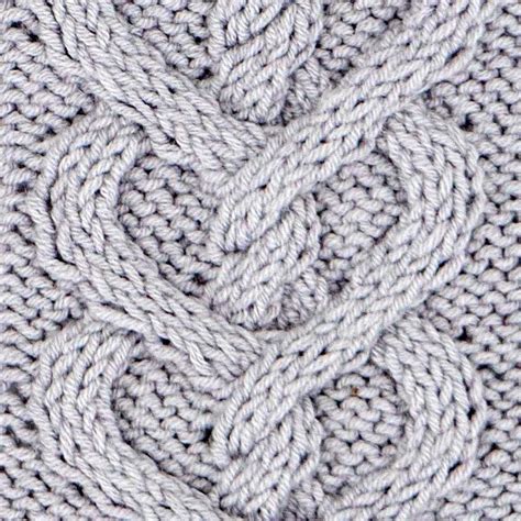 Image result for Cable Knit Heart Pattern