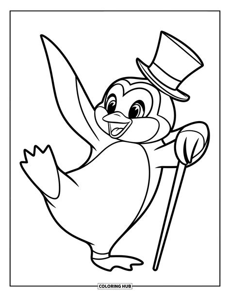 115+ Penguin Coloring Pages for Kids & Adults (Free Printable PDFs)
