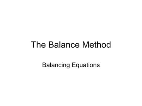 Simple Balance Method 的图像结果