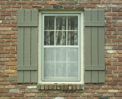 Exterior House Shutters