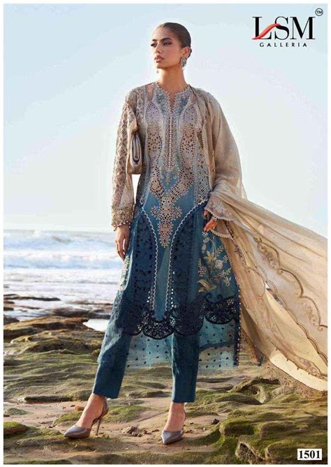 LSM Galleria Parian Dream Vol 15 Lawn Dress Material 6 pcs Catalogue