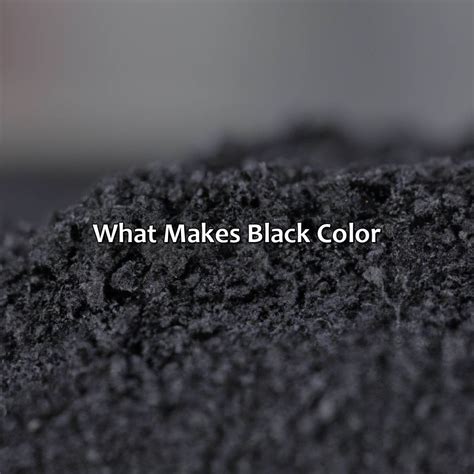 What Makes Black Color - colorscombo.com