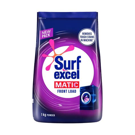 Surf Excel Matic Front Load Detergent Powder 1 Kg, Pack of 1 : Amazon ...