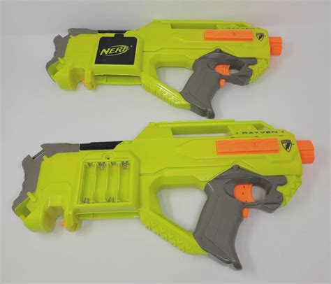 Buy Modders Lot 2 NERF Rayven & 2 Stryfe Blasters Bullpup **READ ...