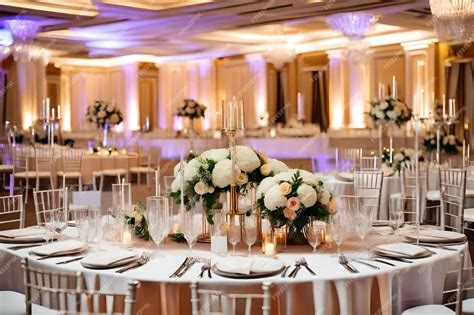 Wedding Reception Table Set Up 的图像结果