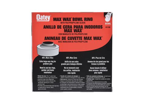Oatey 31188 Jumbo Wax Ring | Galaxy Flooring & Renovation