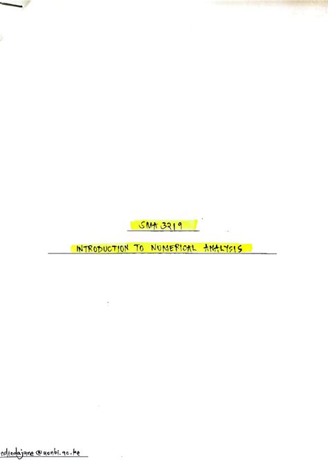 Image result for Numerical Analysis Tutorials