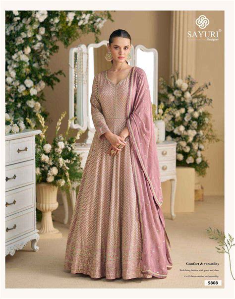 Sayuri Designer Parampara Readymade Georgette Dress 3 pcs Catalogue