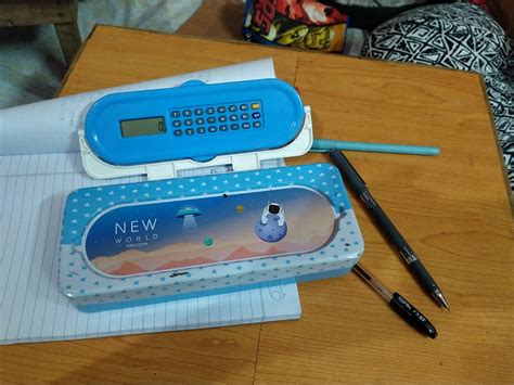 FunBlast Cartoon Animal Pencil Box for Kids, Metal Pencil Box with ...