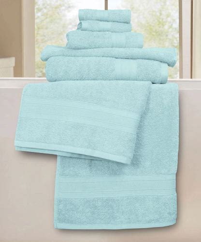 Soft Comfort, 6Pc Set,Air Rich Technology Towel Set ,509 GSM,Nile Blue ...