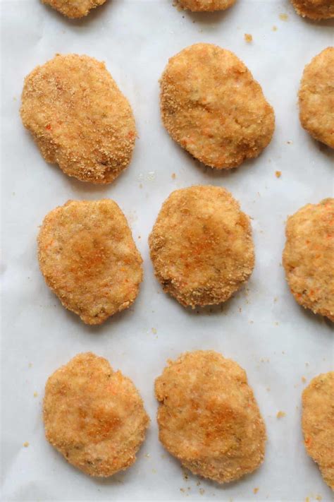 Healthy Chicken Nuggets (with veggies) - MJ and Hungryman