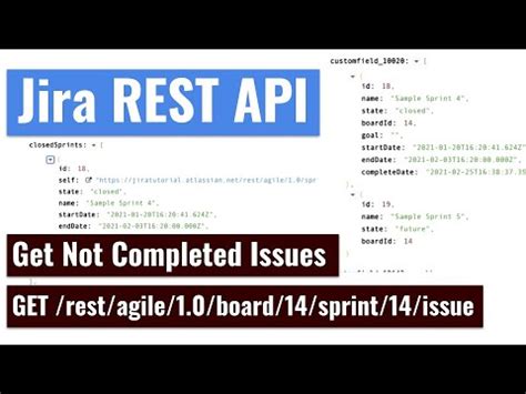 Jira REST API - Get Not Completed Sprint Issues | Ravi Sagar