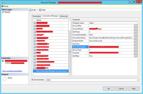 SSIS - Azure - ADLS Gen2 operation failed for: Object reference not set ...
