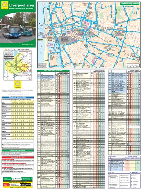 Liverpool Public Transport Map | Liverpool | Public Transport