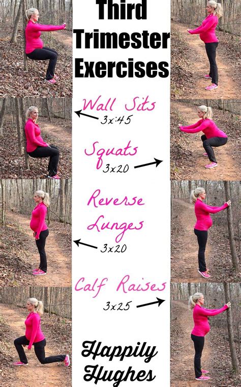Third trimester exercise routine – Artofit