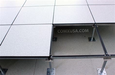 ASM FS200 Concrete Filled Raised Access Floor Panels - Gray Starlite ...
