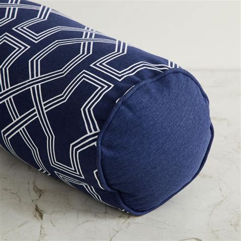 Buy Arcadia Printed Filled Bolster Pillow - 16 x 45 cm from Home Centre ...