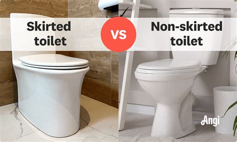 Skirted Toilet vs. Regular (Non-Skirted) Toilet: Which Is Better? | Angi