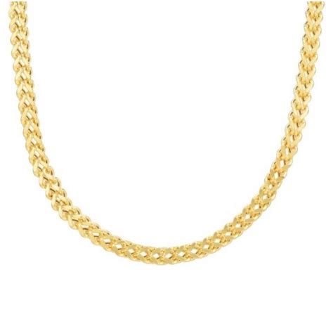 14k Gold Franco Necklace, 14k Solid Gold Chain, Men's Gold Chain ...