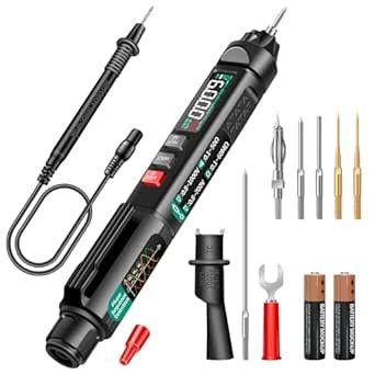 ANENG Pen Type Digital Multimeter AC/DC Voltage Tester 6000 Counts ...