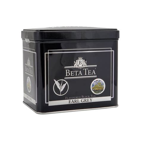 Beta Bergamot Flavored Earl Grey Black Tea in Metal Box Beta Tea » Buy ...