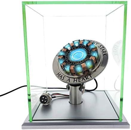 1Swords Iron Man Arc Reactor MK1 1:1 Ratio, Vibration Sensing, LED ...