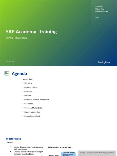 Image result for Master Data SAP Presentation