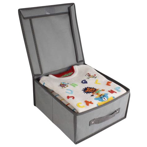 HOKIPO Dust and Moisture Proof Fabric Foldable Storage Bag (30x30x15cm ...