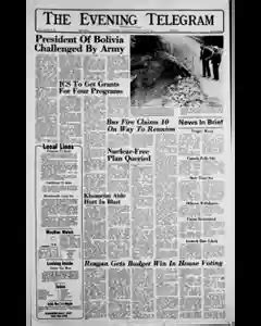 Herkimer Evening Telegram Archives, Jun 27, 1981, p. 1