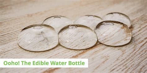 Ooho! The Edible Water Bottle | EcoShopr | Botellas plasticas, Botellas ...