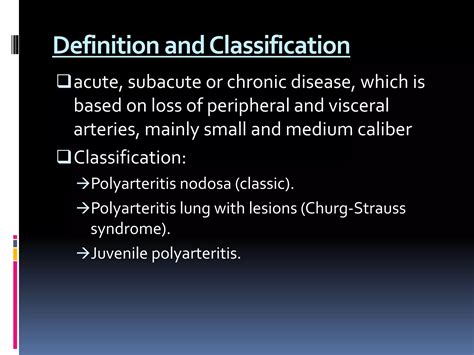 Childhood polyarteritis nodosa (cpan) | PPTX