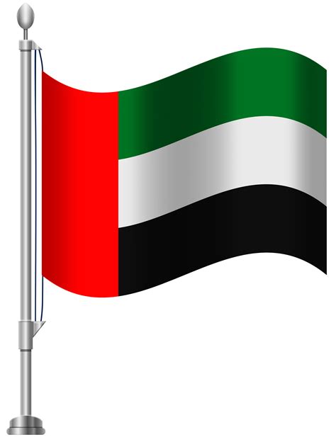 United Arab Emirates Flag PNG Clip Art - Best WEB Clipart