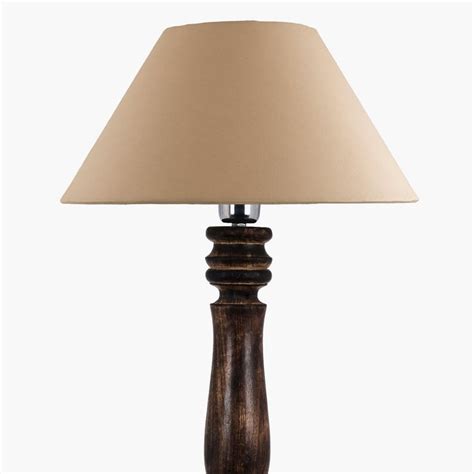 Buy HOMESAKE Wooden Table Lamp from Homesake at just INR 4050.0