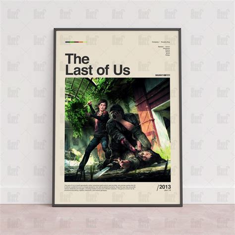Buy The Last of Us Poster, Gaming Room Poster, Gaming Wall Poster ...