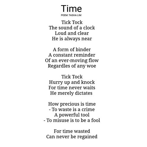 Great Poems About Clocks at Samantha Stjohn blog