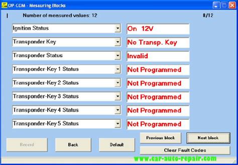 Image result for Opcom Key Programming